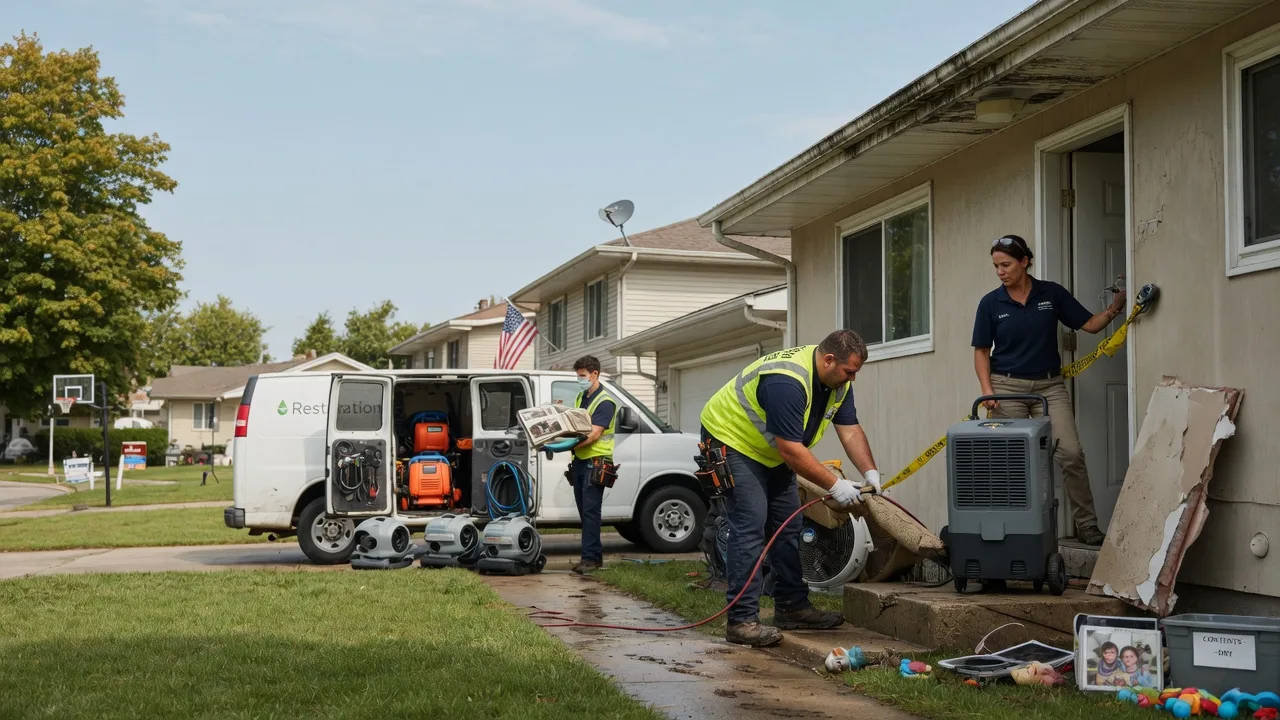 Water Damage Restoration in Everson, PA near me